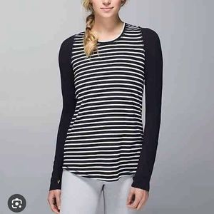 Lululemon Seawheeze Tuck & Flow Long Sleeve